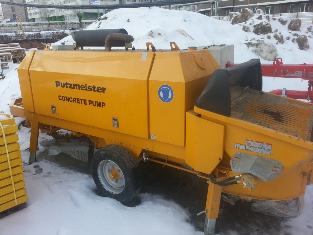 Cтационарный бетононаос Putzmeister BSA 1407 D BSA1407D