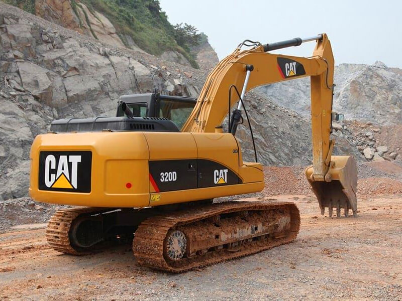 Экскаватор cat 320 гусеничный