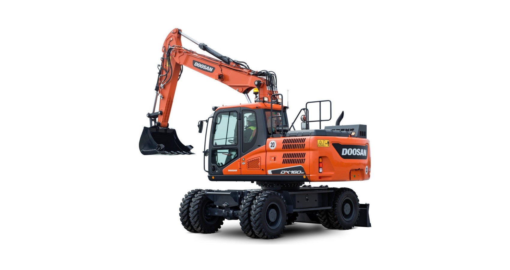 Экскаватор DOOSAN DX160W в аренду