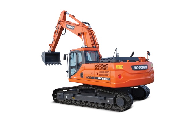 Экскаватор Doosan DX255LC с узким ковшом