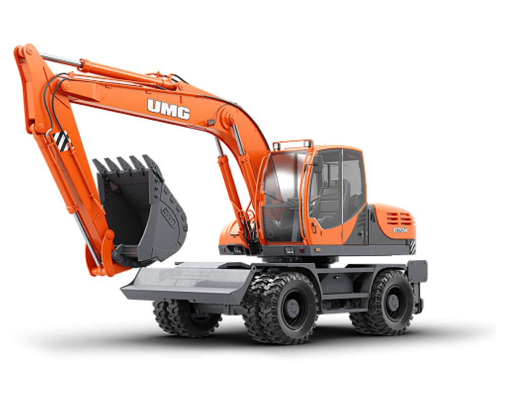 Экскаватор JCB-160 колесный (ковш 0,9 м3)