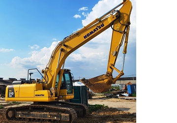 Экскаватор Komatsu в аренду гусеничный 23 тонны