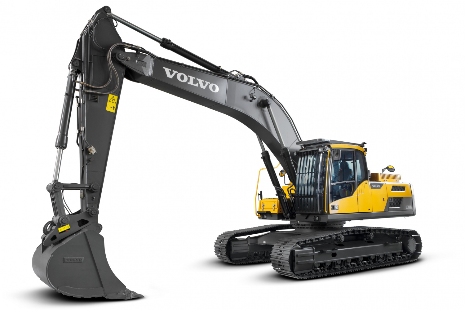 Экскаватор полноповоротный JCB, Volvo