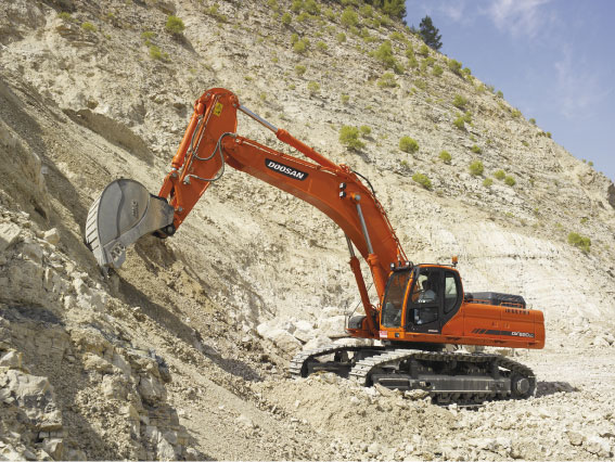 Гусеничные экскаваторы в аренду Doosan DX225LCA