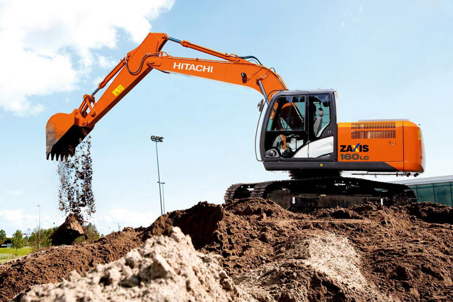 ГУСЕНИЧНЫЙ ЭКСКАВАТОР HITACHI ZX160LC