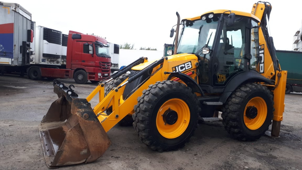 JCB 4cx экскаватор-погрузчик аренда, услуги