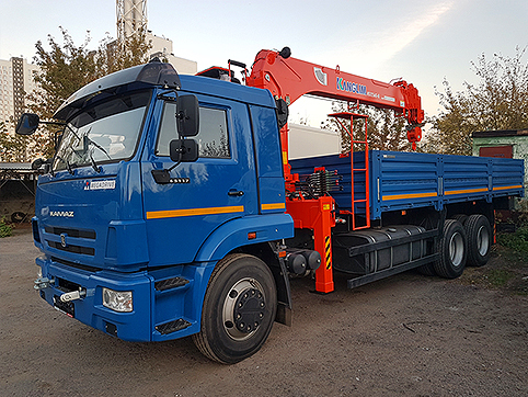 КамАЗ-65117 Услуги манипулятора. Грузоперевозки