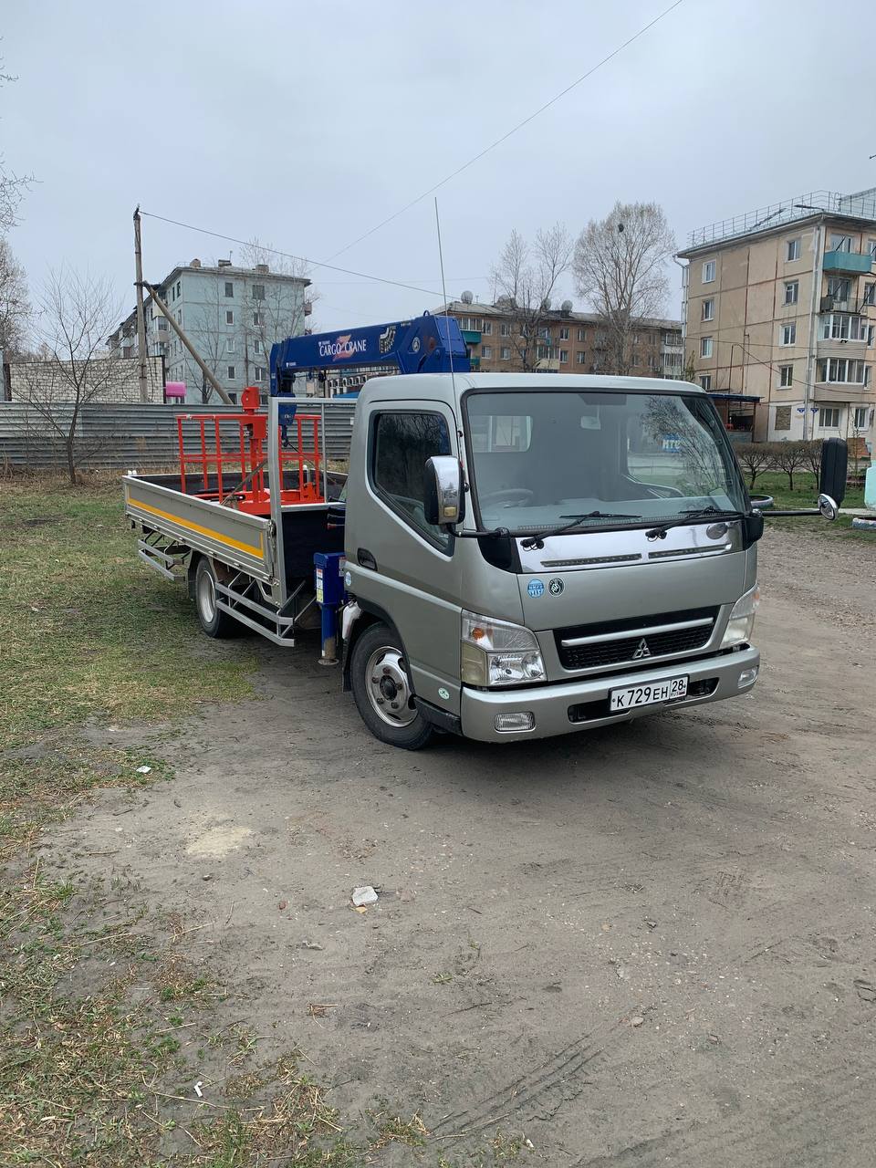 КМУ 2.5 тонны. Манипулятор. Люлька автовышки