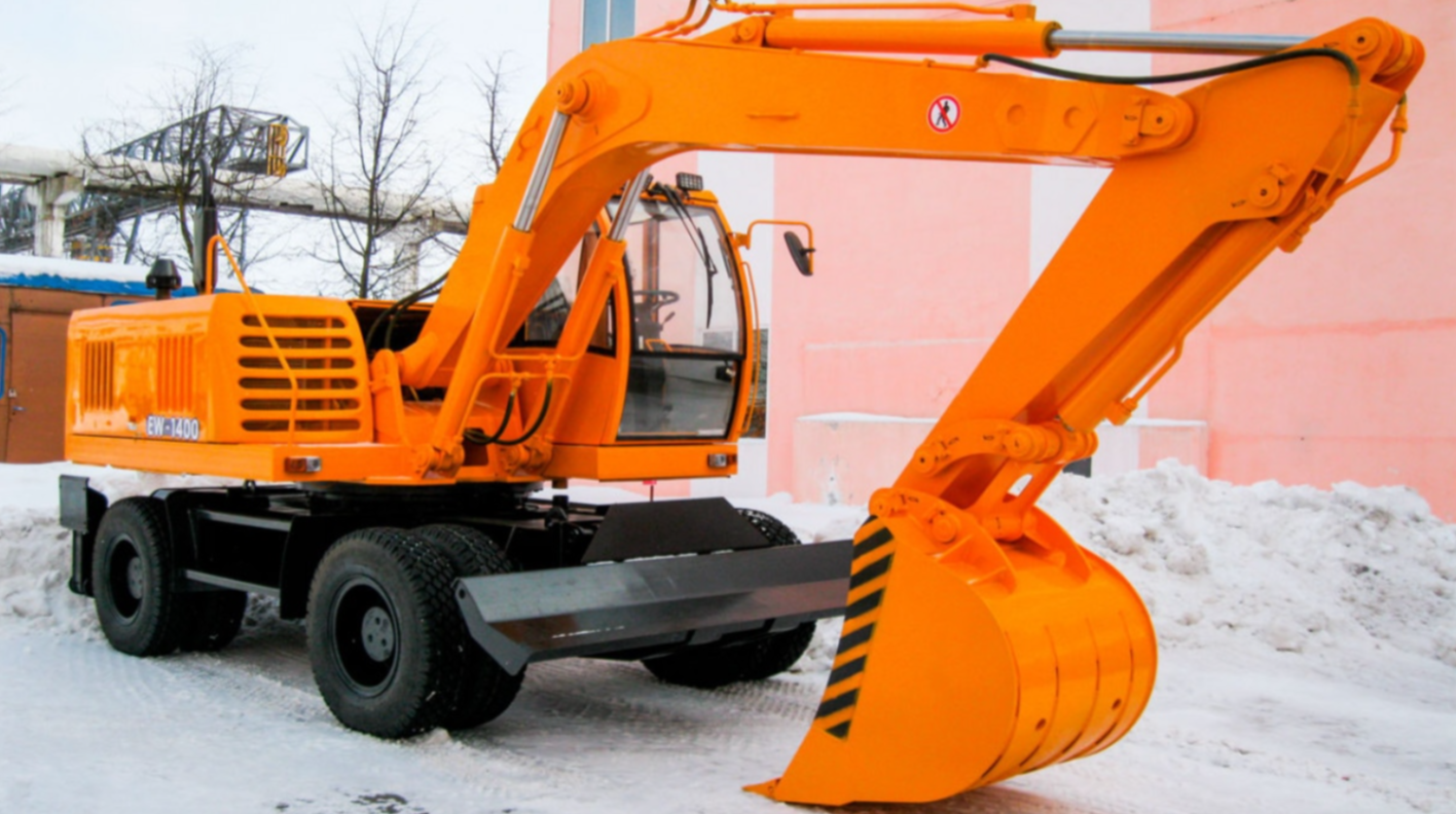 Колесный экскаватор AMKODOR EW-1400