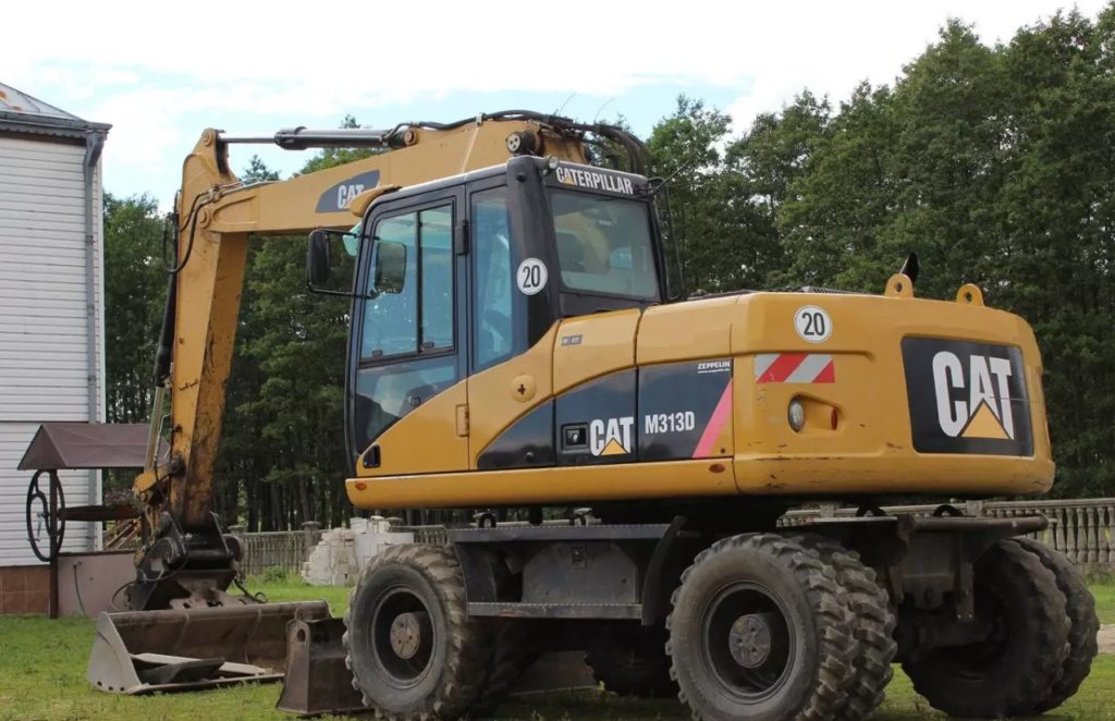 Колесный экскаватор Caterpillar M313D