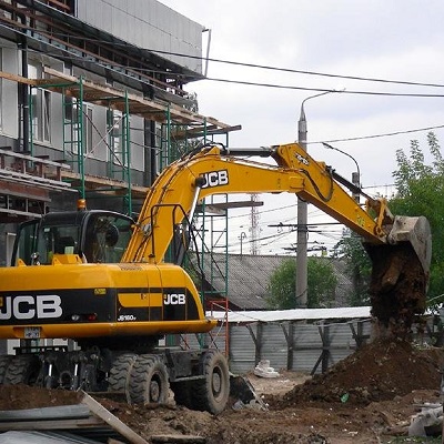 Колесный экскаватор JCB 160