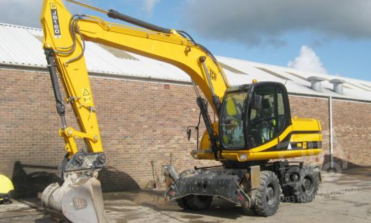 Колесный экскаватор JCB JS 160W (ковш 0,9 м3)