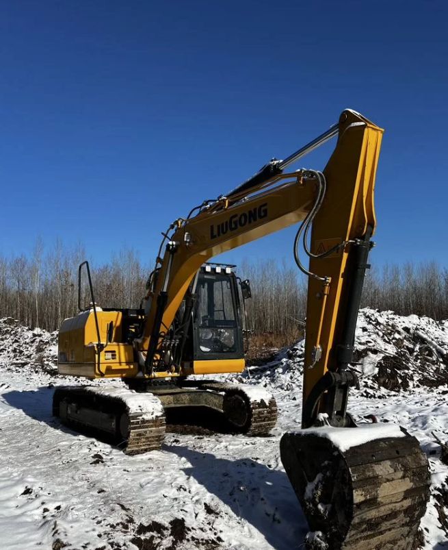 Копка траншей под газ с установкой колец