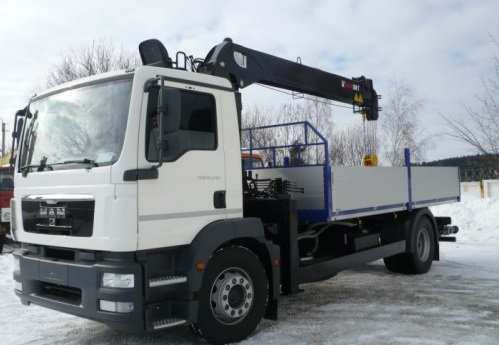 Кран борт, манипулятор, перевозка 15 тонн