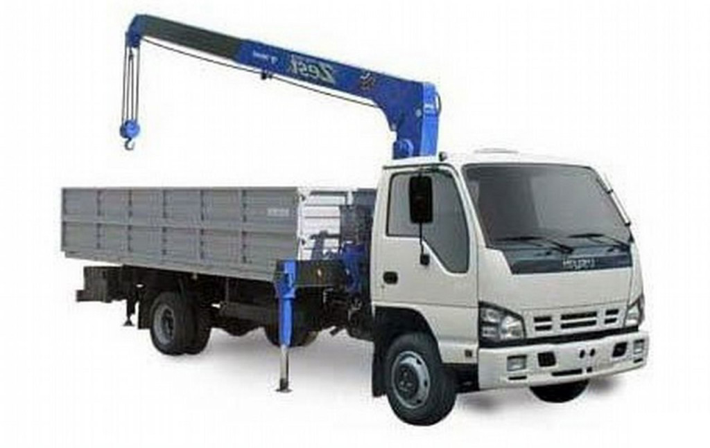 Кран-манипулятор isuzu от собственника Константин