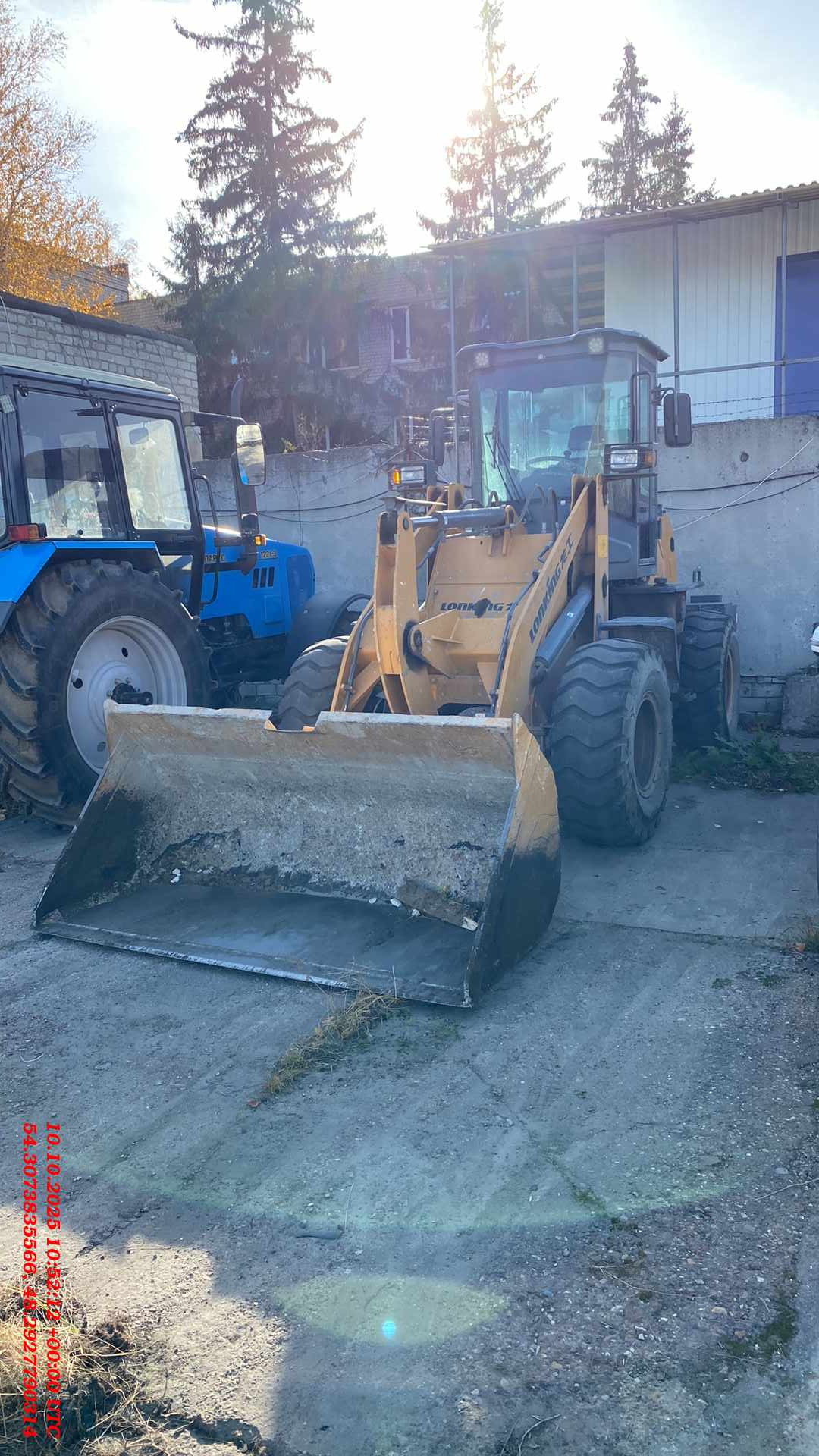 Аренда фронтального погрузчика Lonking CDM932N, ковш 1,2 м3