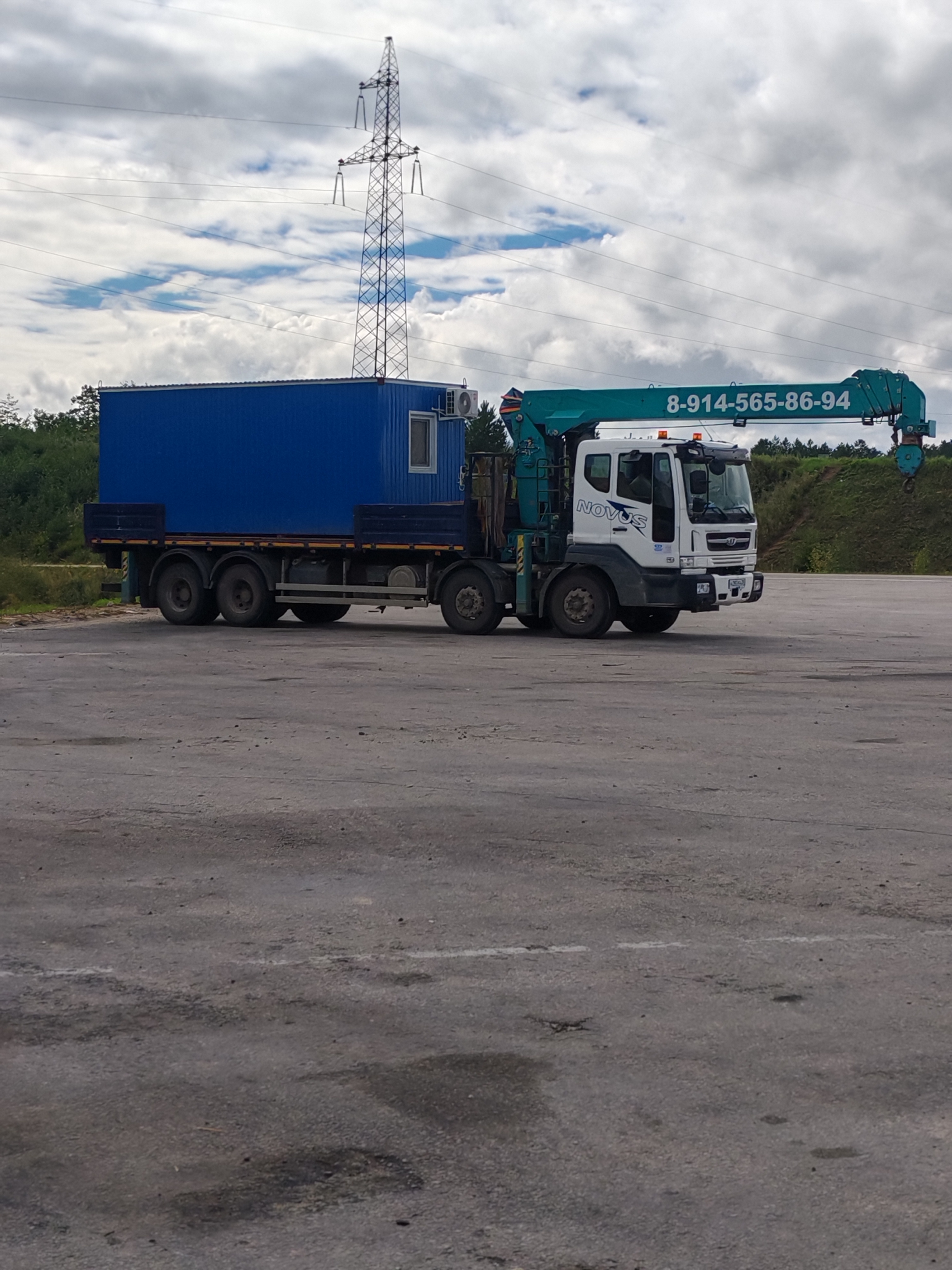 Манипулятор Daewoo с КМУ 10 тонн в аренду