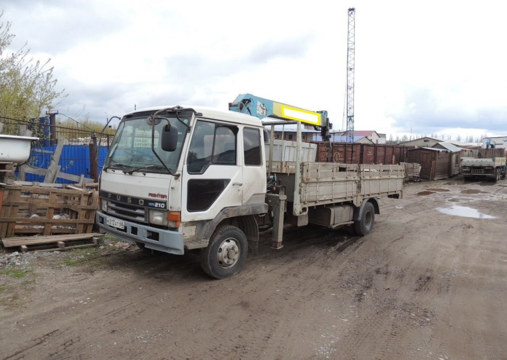 Манипулятор fuso грузоподъёмность 5.5т стрела 3 т