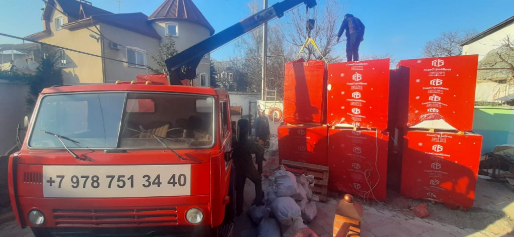 Манипулятор- кран аренда услуги грузоперевозки