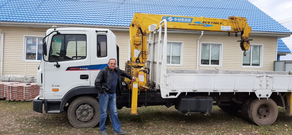 Манипулятор- кран аренда услуги грузоперевозки
