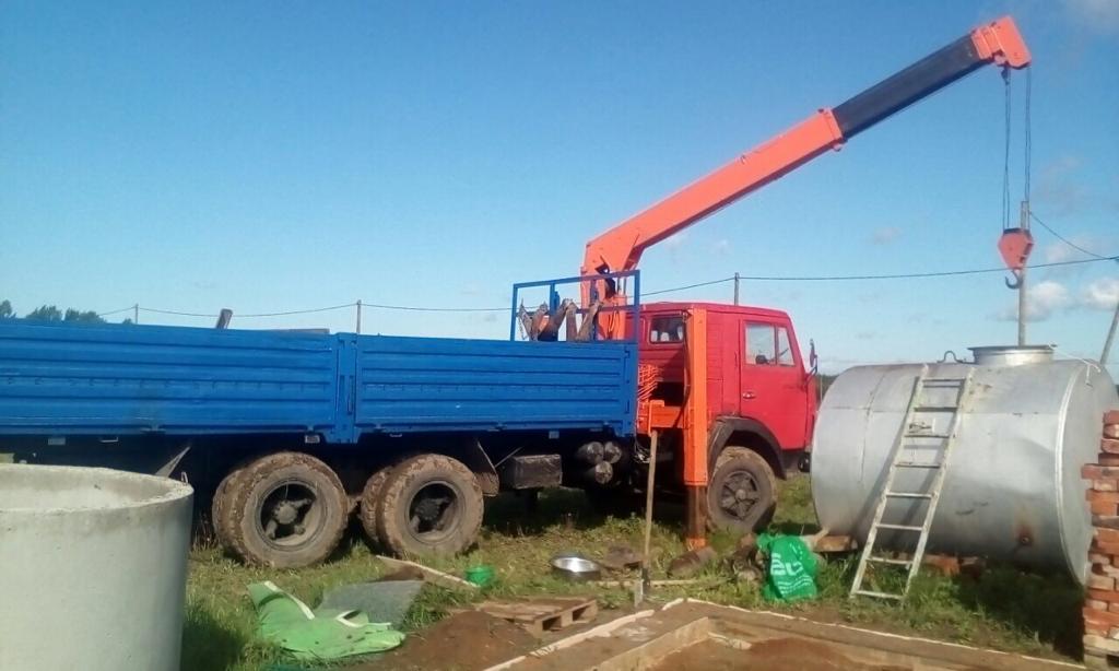 Манипулятор- кран аренда услуги грузоперевозки