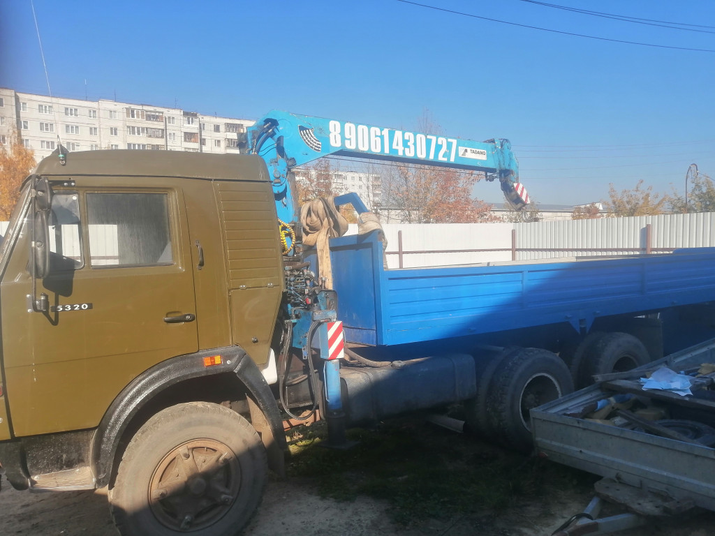 Манипулятор. Перевозки в Ульяновске, области