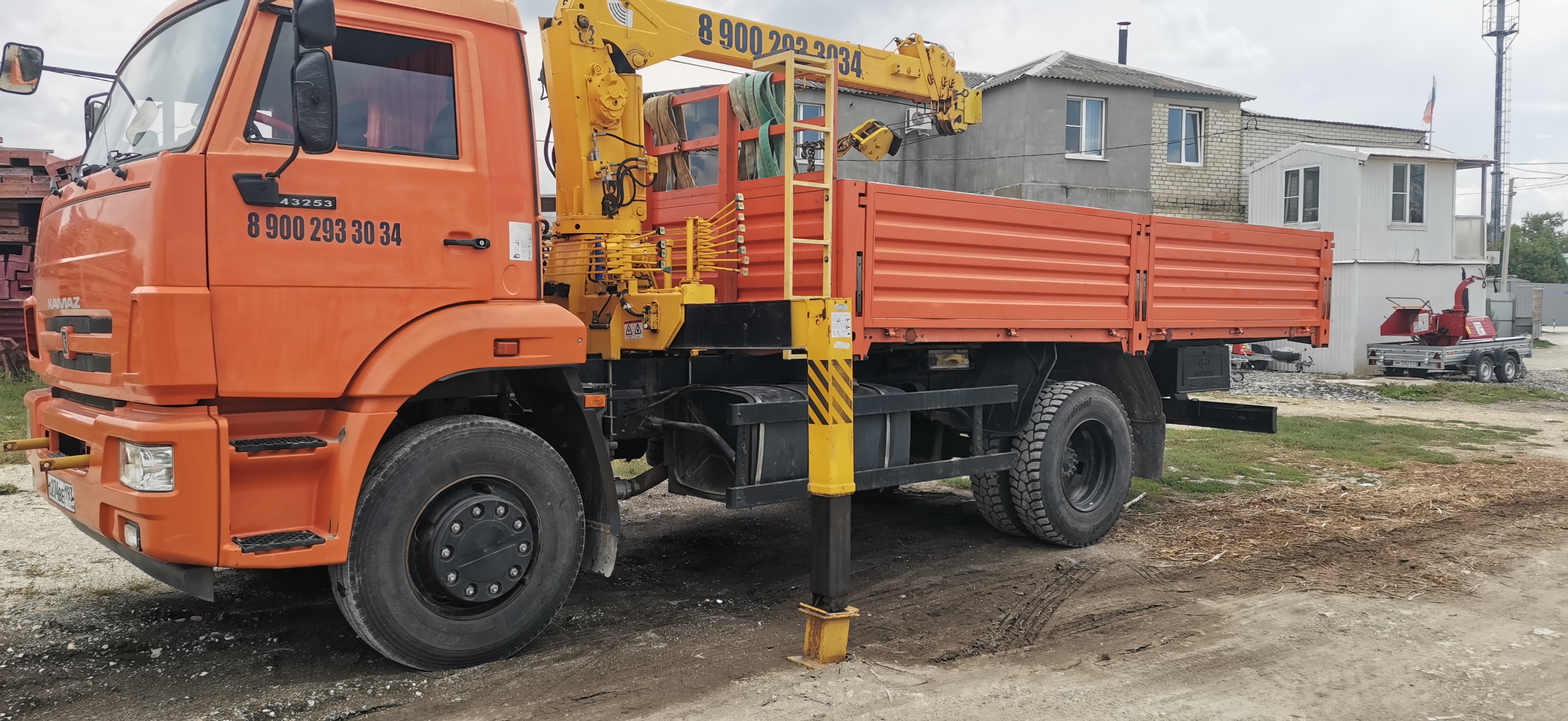 Манипулятор с автовышкой в аренду Анапа