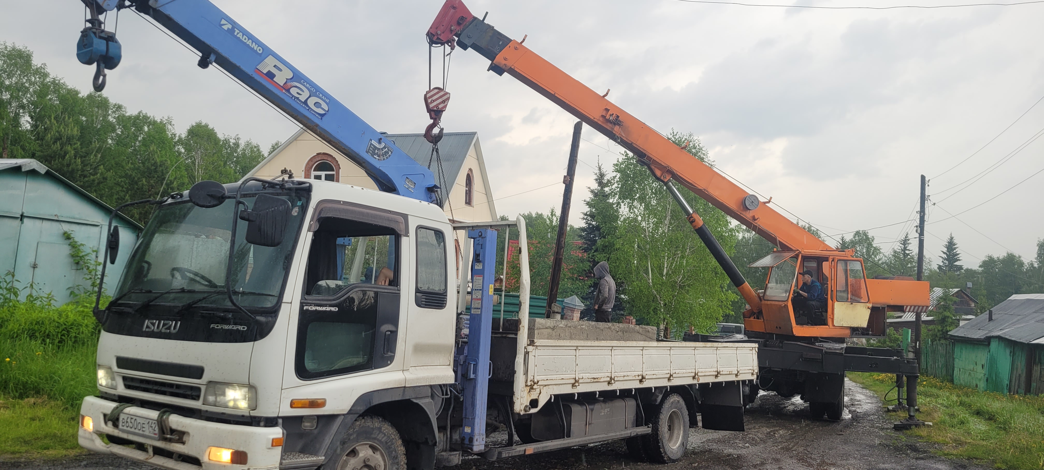 Манипулятор. Варавайка Стрела 3т, 10м, Борт 5т