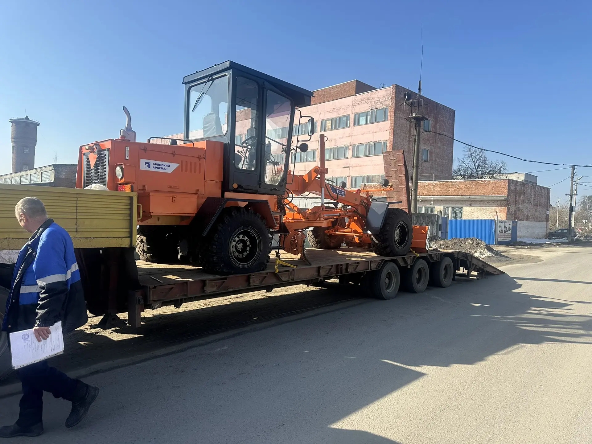 Мини грейдер планировщик ГС 10.01 с доставкой