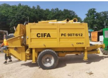 Мобильный бетононасос CIFA PC 907/612