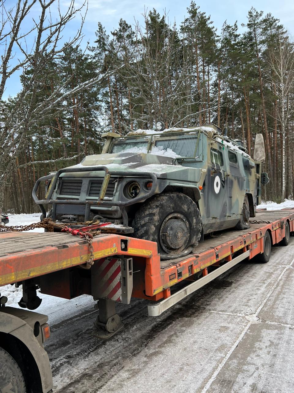 Негабаритные перевозки под ключ тралом 45 тонн