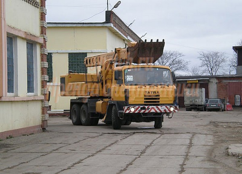 Объявление спецтехники