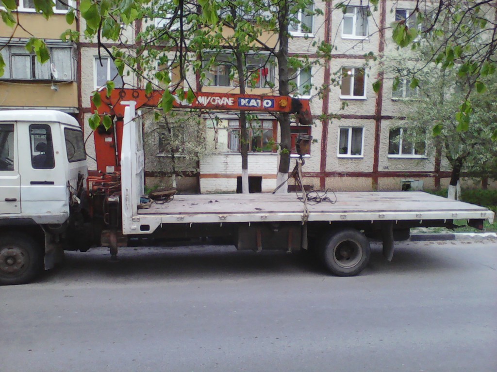 Объявление спецтехники