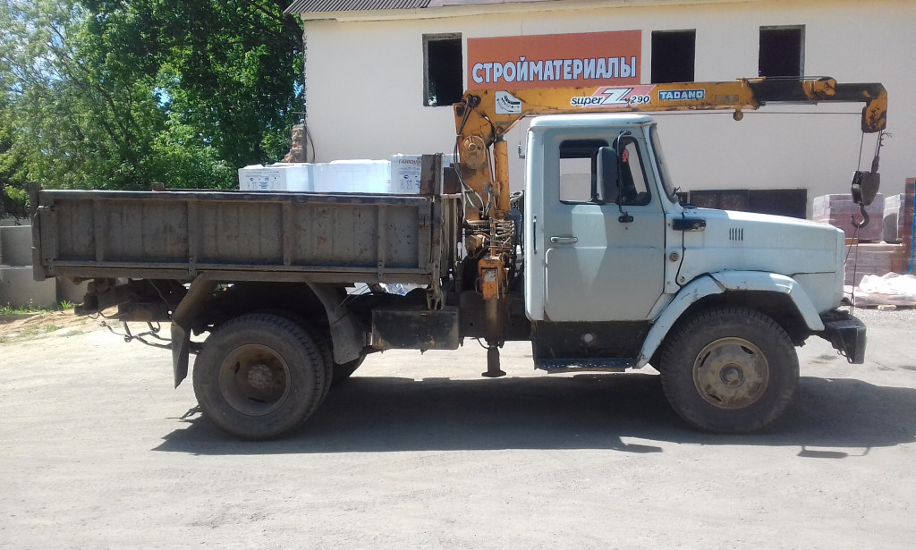 Объявление спецтехники