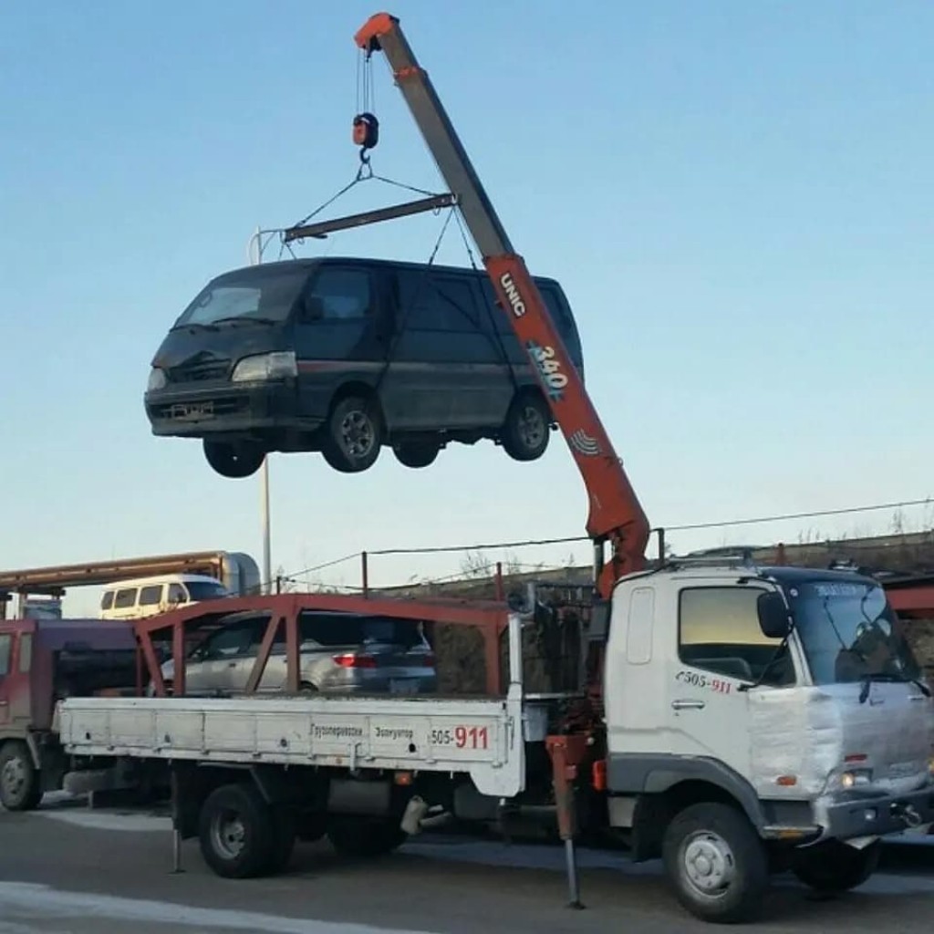 Объявление спецтехники