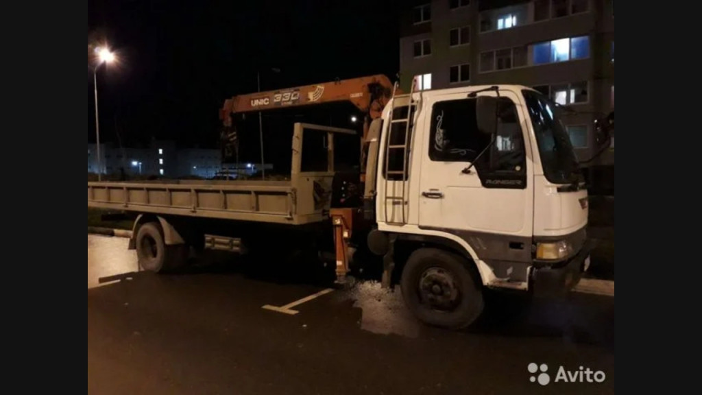 Объявление спецтехники