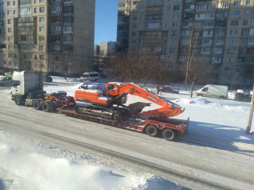 Объявление спецтехники