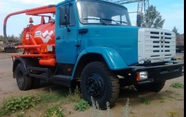 Откачка мини илососной машиной