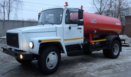 Откачка мини илососом газ камаз