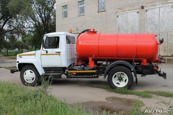 Откачка, выкачка сливных ям, ЖБО