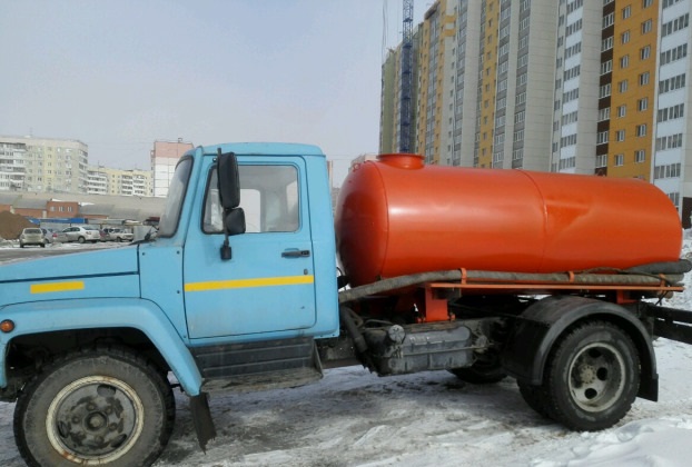 Откачка ям, колодцев, автомоек, подвалов, объём 4,2 куба