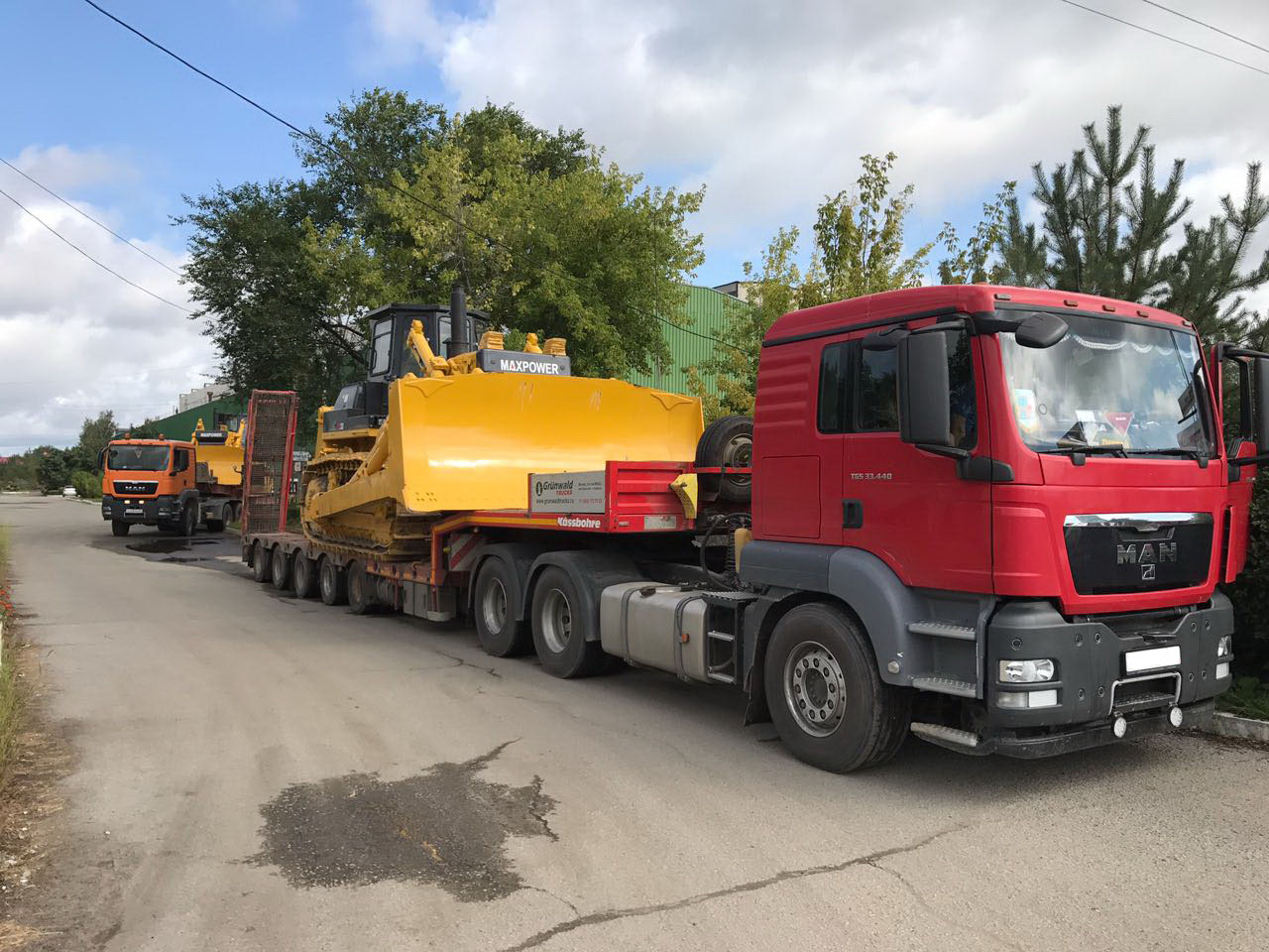 Перевозка габаритных и негабаритных грузов трал