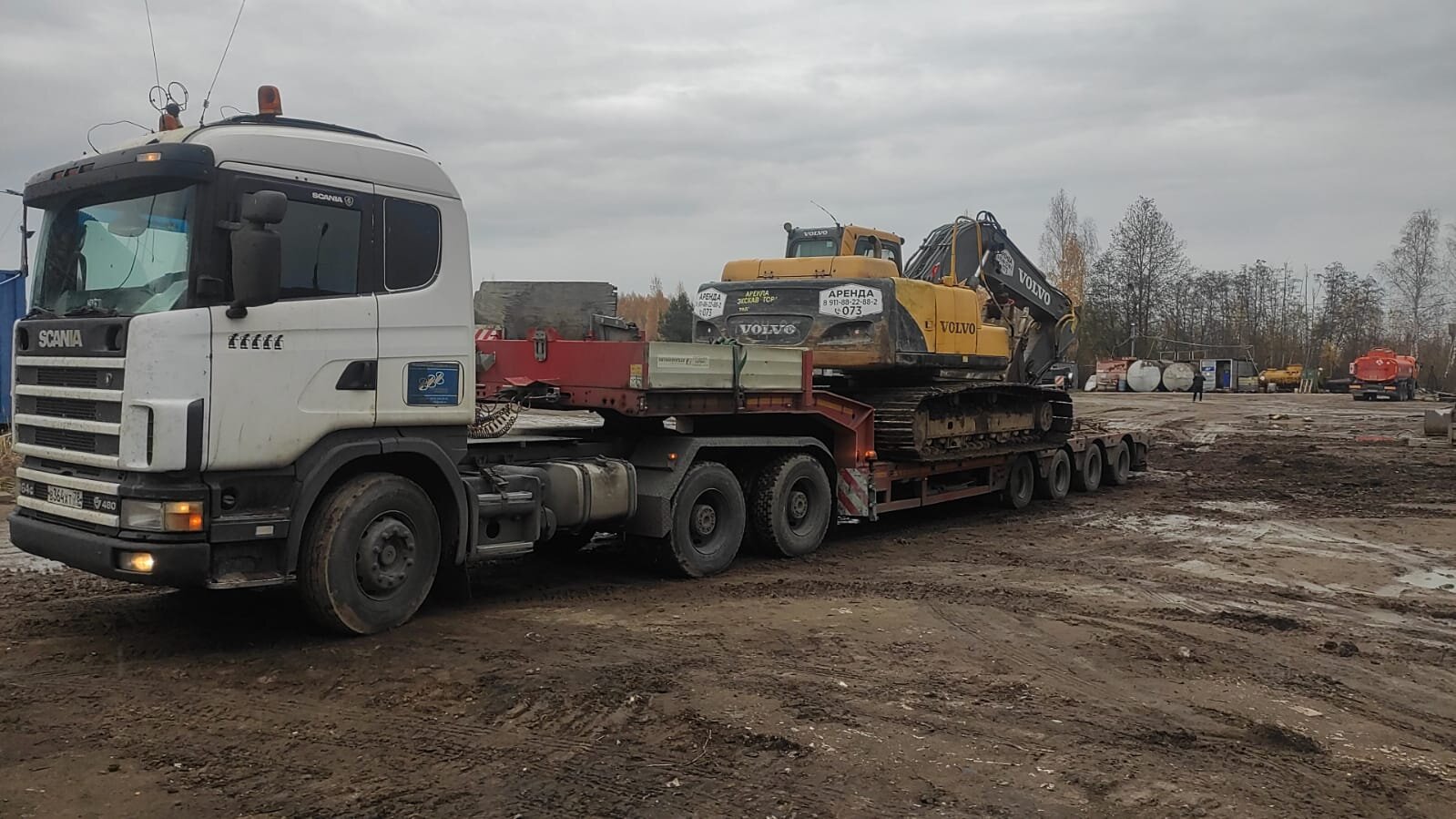 Перевозка Крупногабаритного груза тралом