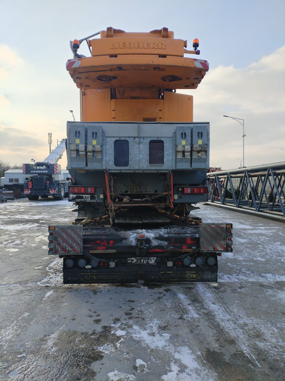 Перевозка негабаритной техники