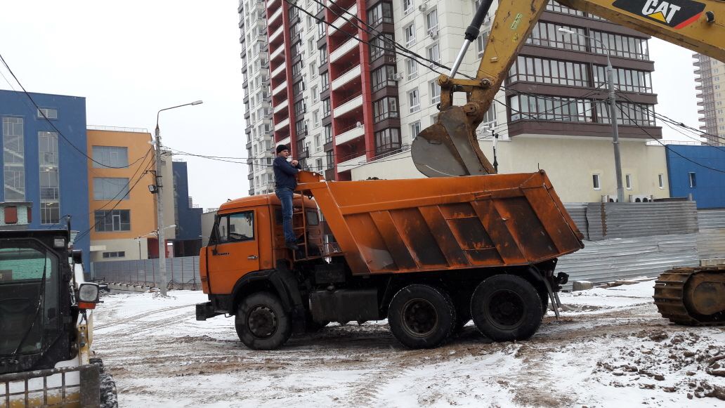 Планировка дороги прокладка труб