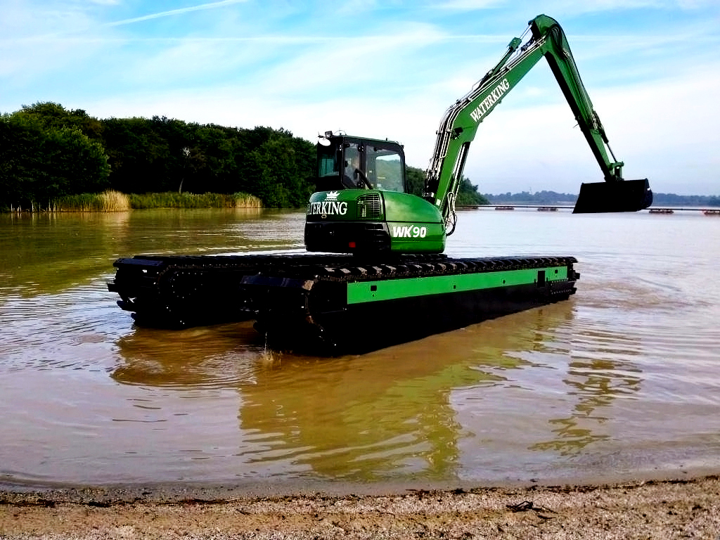 Плавающий экскаватор Waterking WK 90