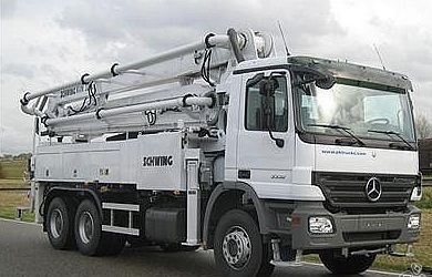 Почасовая аренда Автобетононасос