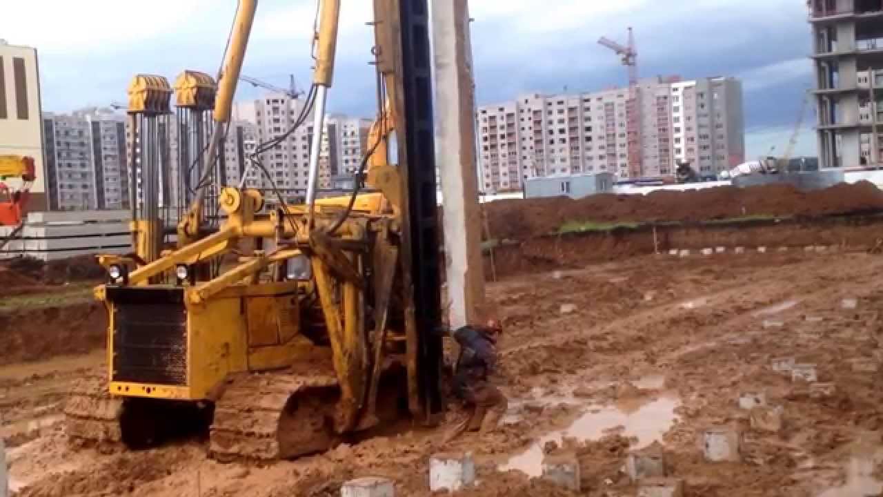 Погружение / забивка свай 300*300 350*350 400
