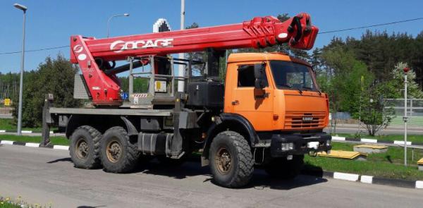 Предлагаю услуги автовышки вездехода 28 метров