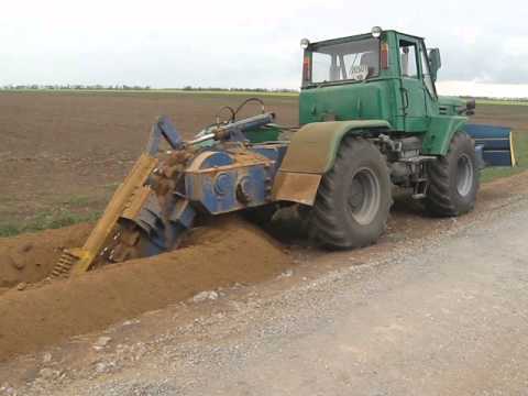 Скальная баровая установка на базе Т-150. Бара